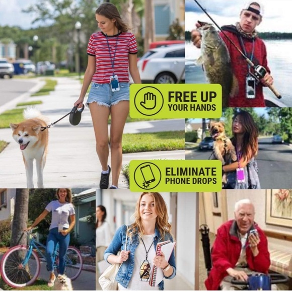 Universal Phone Lanyard with Pocket NEW NWT - Picture 8 of 9